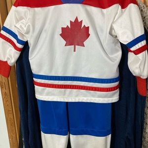 Childs Canadian hockey clothing outfit